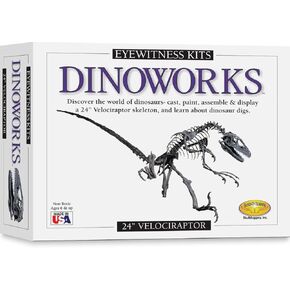 Skullduggery Eyewitness Kits: Dinoworks - Velociraptor