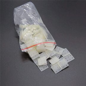 10pcs Nylon & Hinges L20 ﹡ W36mm ، أجزاء لطائرة DIY RC