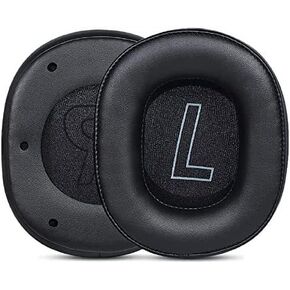 G2 Earpads Replacement Protein Leather Memory Foam Ear Pads Cushion Cover Compatible with Edifier Hecate G2 Gaming Headsets (Pink L/R Printed)