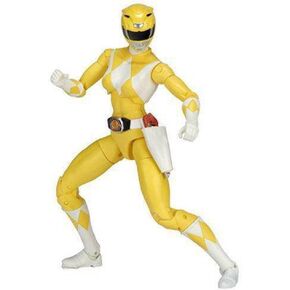 Power Rangers Legacy ‑ Mighty Morphin Ranger Legacy Figure, 6.5", Yellow