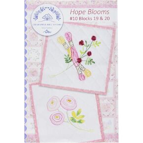 Crabapple Hill Studio Hope Blooms Month 11 Blocks 21 & 22 Pattern ، None