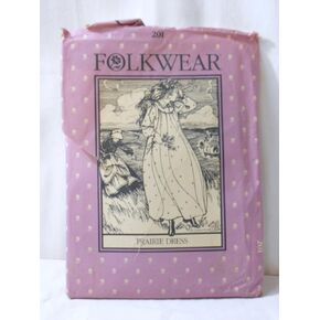 نمط الخياطة Folkwear 201 Prairie Dress و Lightgown