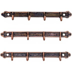 3pcs براون 1/12 ملحقات الديكور مصغرة معطف
