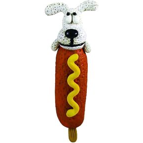 Petstages Kooky Lil Corn Dog ، Tuy Toy
