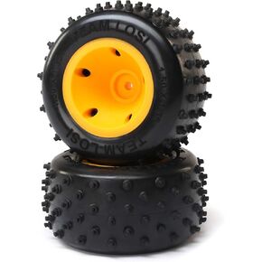 إطارات Losi 6 صف خلفية مثبتة Orange2 Mini JRXT LOS41031 RC Tyre