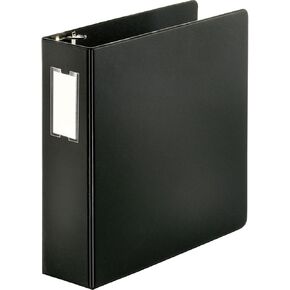 مصدر العمل المائل D-Ring Binders 3in ، الأسود