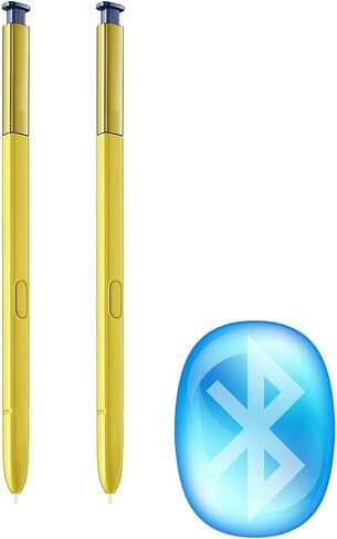 2 Pcs Note 9 S Pen WithBluetooth Replacement for Samsung Galaxy Note9 Note 9 5G Stylus Pen S Pen(Purple) in Kuwait