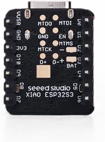 Seeed Studio XIAO ESP32 S3 Sense - 2.4GHz Wi-Fi, BLE 5.0, OV2640 Camera Sensor, Digital Microphone, 8MB PSRAM, 8MB Flash, Battery Charge Supported, Rich Interface, IoT, Embedded ML in Kuwait