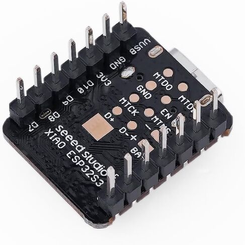 Seeed Studio XIAO ESP32 S3 Sense - 2.4GHz Wi-Fi, BLE 5.0, OV2640 Camera Sensor, Digital Microphone, 8MB PSRAM, 8MB Flash, Battery Charge Supported, Rich Interface, IoT, Embedded ML in Kuwait