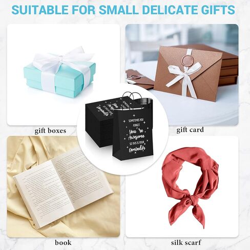 Tenceur 20 PCS Ardergy Gift Facs للموظف ، زميل في العمل ، زميل شكرًا لك مع مقابض - 8.3 × 4.3 × 10.6 بوصة ، حقائب هدايا ورقية لعيد الميلاد ، لحزب الحفلات in Saudi Arabia