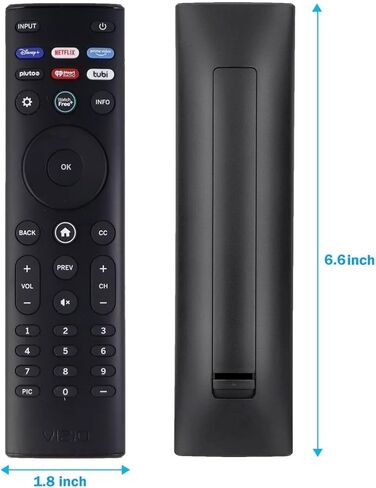 OEM Replacement Remote Control XRT140 for All VIZIO Smartcast D/E/M/P/V/PX Series Smart TVs (HBO/Netflix/PrimeVideo/Pluto/iHeart/Crackle) in Kuwait