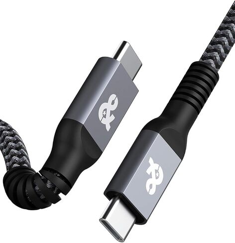 Short USB C to USB C Cable Perfect for Android Auto, 10Gbps SuperSpeed Data Transfer Cable Compatible with MacBook Air Pro iPad Samsung Galaxy SSD, 4k 60Hz Video Display in Saudi Arabia