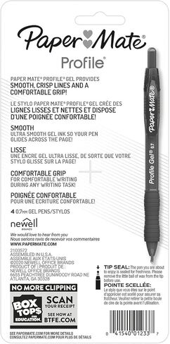 Paper Mate Mate Profile Gel ، 4 / Pack (حزمة 2) in Saudi Arabia