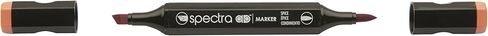 علامة AD CHARTPAK Spectra و TRI-NIB وفرشاة ثنائية ، umber الضوء ، 1 لكل منهما (S086AD) in Kuwait