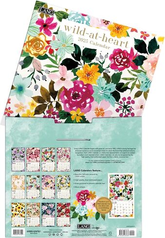 LANG Wild At Heart 2025 Wall Calendar (25991002012) in Saudi Arabia