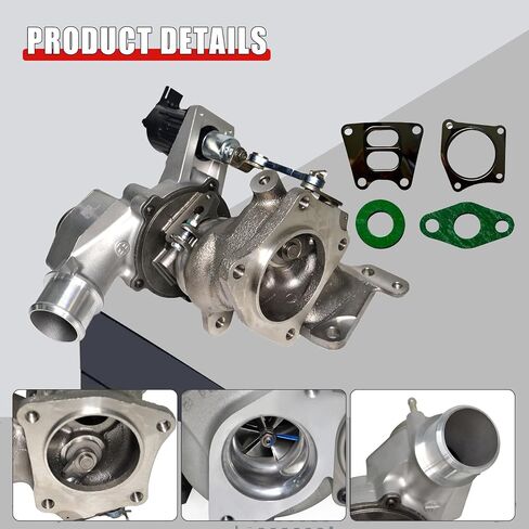 6A0-F4-T/C Turbocharger Assembly without Solenoid Valve Compatible with Hond-a Accord 2018-2022 1.5L Engine Replace# 181201132E 18900-6A0-003 in Kuwait