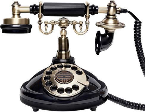 Audio Guest Book Wedding Phone to Record Customized Audio Message, Wedding Birthday Party Audio Message Voicemail, Black Vintage Style Guest Book in Saudi Arabia