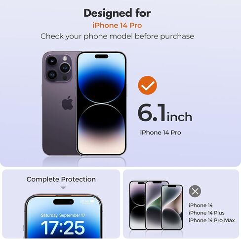 UNBREAKcable 3-Pack Screen Protector for iPhone 11 Pro/iPhone XS/iPhone X, Double Shatterproof Tempered Glass [Easy Installation Frame] [9H Hardness] [HD Clear] [Case Friendly] for iPhone 5.8 inch in Saudi Arabia