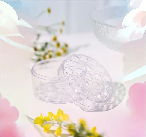 Jekewin Spiral Ikebana Stem Holder for Flowers Vases DIY Bouquet Twister Flower Arrangement Holder S,L,Transparent (S-Transparent) in Saudi Arabia