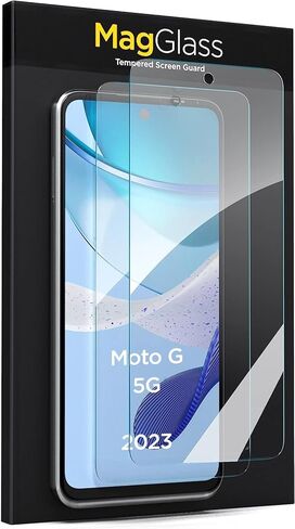 magglass 2-Pack for Moto G Stylus 2023 Screen Protector, Full-Coverage Bubble Resistant Tempered Glass (Ultra High Clarity) in Kuwait