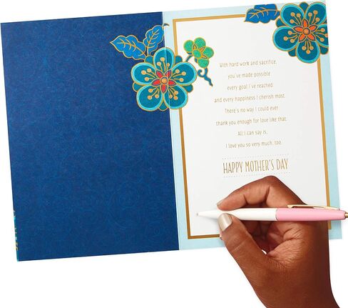 Hallmark Mahogany Mother's Day Card for Mom (Deep Thanks and Appreciation) in Saudi Arabia