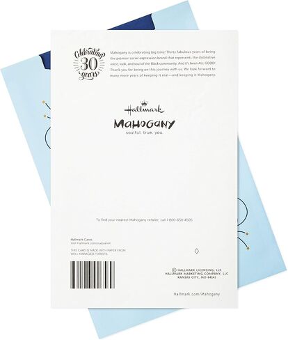Hallmark Mahogany Mother's Day Card for Mom (Deep Thanks and Appreciation) in Saudi Arabia
