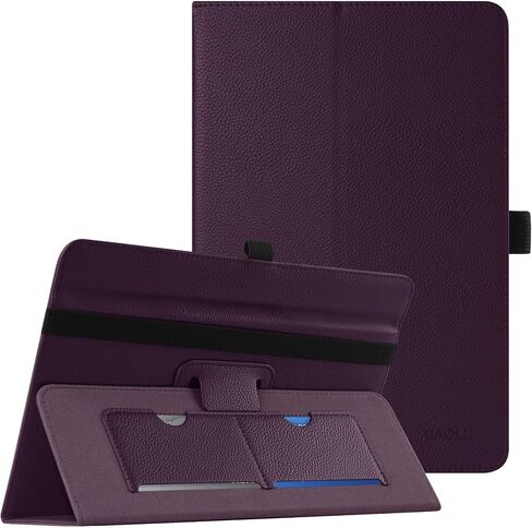 Universal 9-10.1 Inch Tablet Case, Universal case for 10.1 Inch Android Tablet,Protective Folio Stand Android Case for 9 10 10.1 10.2 10.5 Inch Tablet with Hand Strap and Cards Slots,Black in Kuwait