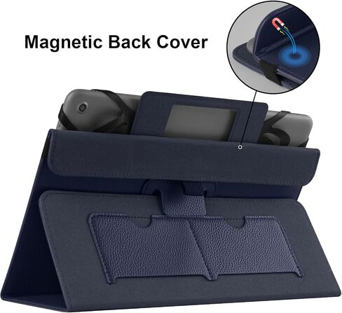Universal 9-10.1 Inch Tablet Case, Universal case for 10.1 Inch Android Tablet,Protective Folio Stand Android Case for 9 10 10.1 10.2 10.5 Inch Tablet with Hand Strap and Cards Slots,Black in Kuwait