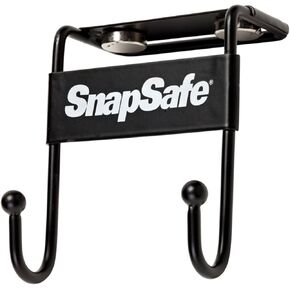 SnapSafe Magnetic Safe Hook 75911 - Two-Pronged Hook Design with Non-Scratch Coating and Heavy Duty Magnets Rated for 35 Pounds to Securely Organize Your Gear, Gun Case, Binoculars, Range Bags, & More