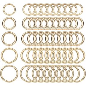 uxcell O Ring Buckle Zinc Alloy Opening O-Rings Clasp Clips for Crafts Keyrings Bags Straps Belts DIY Accessories in Kuwait