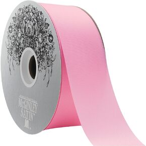 McGinley Mills 2 "W acetate Satin Ribbon ، Pink ، 100 Yard Procl