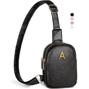 Gifts for College Girl, Initial Lightweight Crossbody Phone Purse for Teen Girls, Mini Shoulder Bag, Birthday Gifts for Women Girls Daughter Granddaughter, Cute Trendy Preppy Stuff for Friend