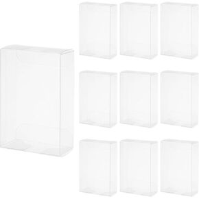 Meccanixity 10 PCS مربع هدايا واضحة ، 2.2 "x1.1