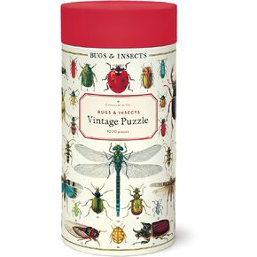 Cavallini 1000 Piece Puzzle, Bugs and Insects (PZL/Bug)