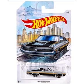 Hot Wheels '70 Ford Torino Detroit Muscle Car Series 6/6