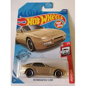 Mattel Hot Wheels Porsche Series '89 Porsche 944 Turbo ، Gold ، 1:64 ، سيارة ، طفل ، أطفال (للجنسين)
