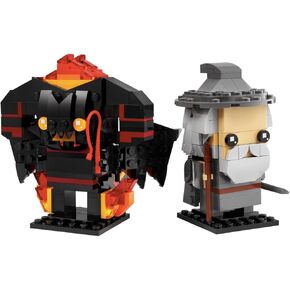 Lego BrickHeadz 40631 Gandalf the Grey & Balrog Set