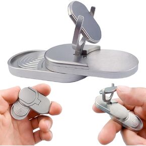 New Multi-Functional Fidget Slider with Rotatable Target,Which Have a Lot of Novel Ways to Play,Men's EDC Hand Slider,Poker Push Card Stress Relief Toys,Fidget Toys for Adults/Office Toys (T)
