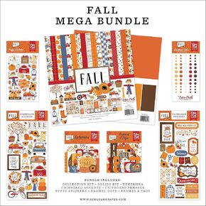 Echo Park Paper Co. Fall Mega Bundle Paper, Multi