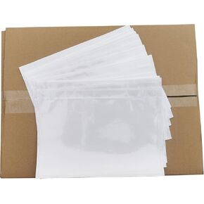 1000 PCS 9.5 "x6.7" أكبح مغلف قائمة التعبئة الواضحة ، وملصقات التعبئة العليا للمواد اللاصقة.