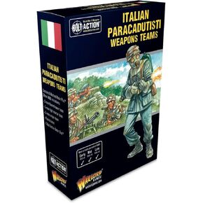 ألعاب Warlord Bolt Action WWII Italian Paracadutisti Teams Teams Figures 1:56 TOP TOP Wargaming Plastic Model Kit 402215810