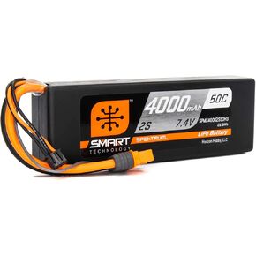 Spektrum 7.4v 4000mah 2s 50c Smart Lipo Battery ، IC3 ، SPMX40002S50H3