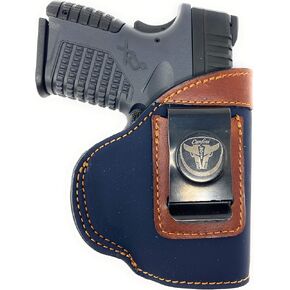 Cardini Leather Premium IWB Holster for Glock 23, 19, Sig P320, P229, P225, P250