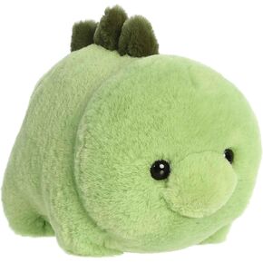 AURORA® رائعتين Spudsters ™ Stevie Stegosaurus ™ المحشو - الحضن المريح - الصحابة المرحة - الأخضر 10 بوصات