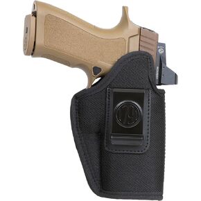 1791 GUNLEATHER P320c Premium Leather Holster - Soft & Comfortable IWB CCW Holster - Right Handed - fits HK VP9sk, P2000, 45c, SIG P320c, P229c and Most compacts w. Rail