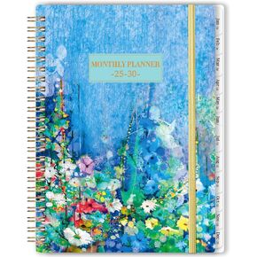 2025-2029 Monthly Planner - JAN 2025 - DEC 2029, 8.5" x 6.4", 5 Year Monthly Planner/Calendar 2025-2029, 60-Month Planner 2025-2029 with Tabs, Inner Pocket, Golden Stamping
