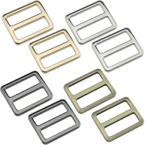 8pcs 31.5x26mm zinc alloy triple slide buckle buckle diy diy craft craft strap حزام حزام حزام للحرف اليدوية للحيوانات الأليفة معدات السفر