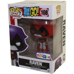 فونكو بوب! Red Raven Teen Titans Go Exclusive #108 Vinyl Figure