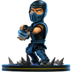 QMX Quantum Mechanix Mortal Kombat Sub-Zero Q-Fig Blue 4 Int