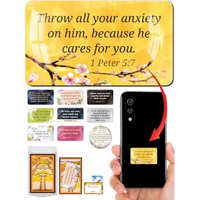 -10pcs- JW Premium 3D Stickers, Accessories of Cell Phone, Ministry Supplies, for JW, Jehovah Witness Gifts, JW.org, Men, Her and Women (VM 10), Verses, Verse Mixed 10pcs